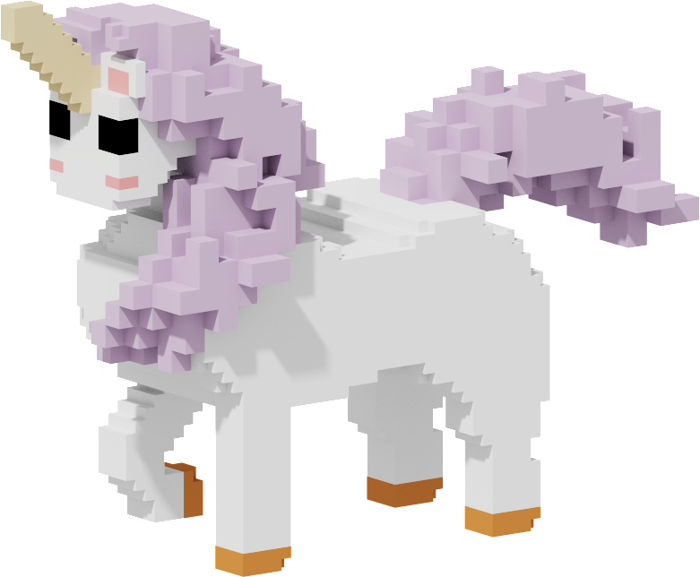The unicorn voxel