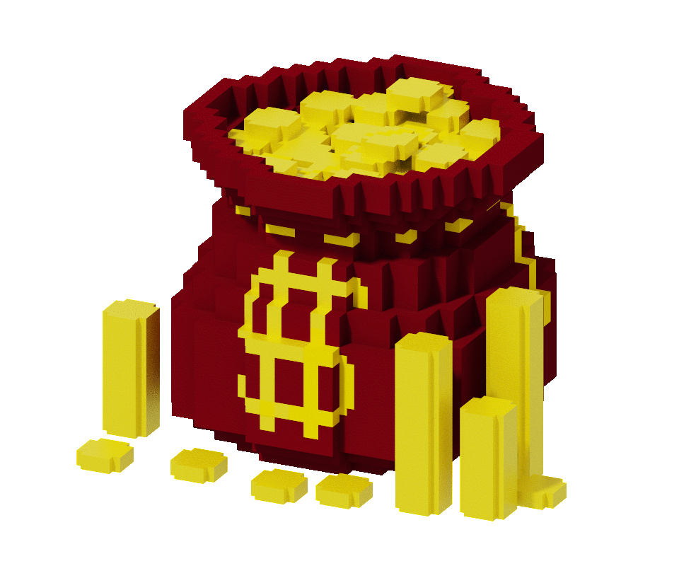 Money Bag voxel