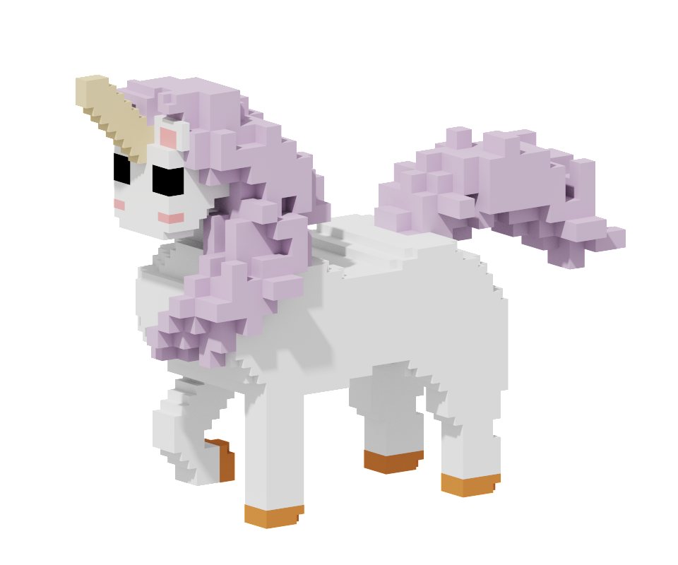 unicorn uniswap voxel