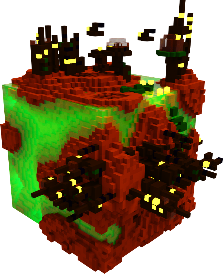 land red planet voxel